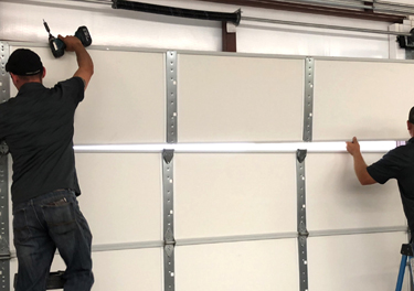 overhead garage door repair in Whittier