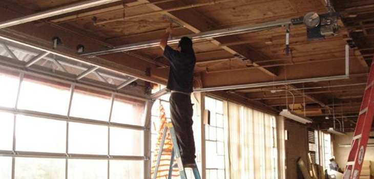 commercial garage door repair in Whittier